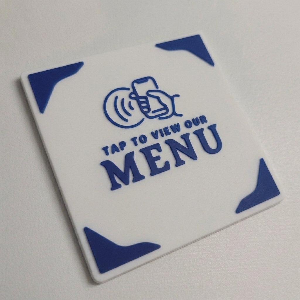 NFC menu sign 2