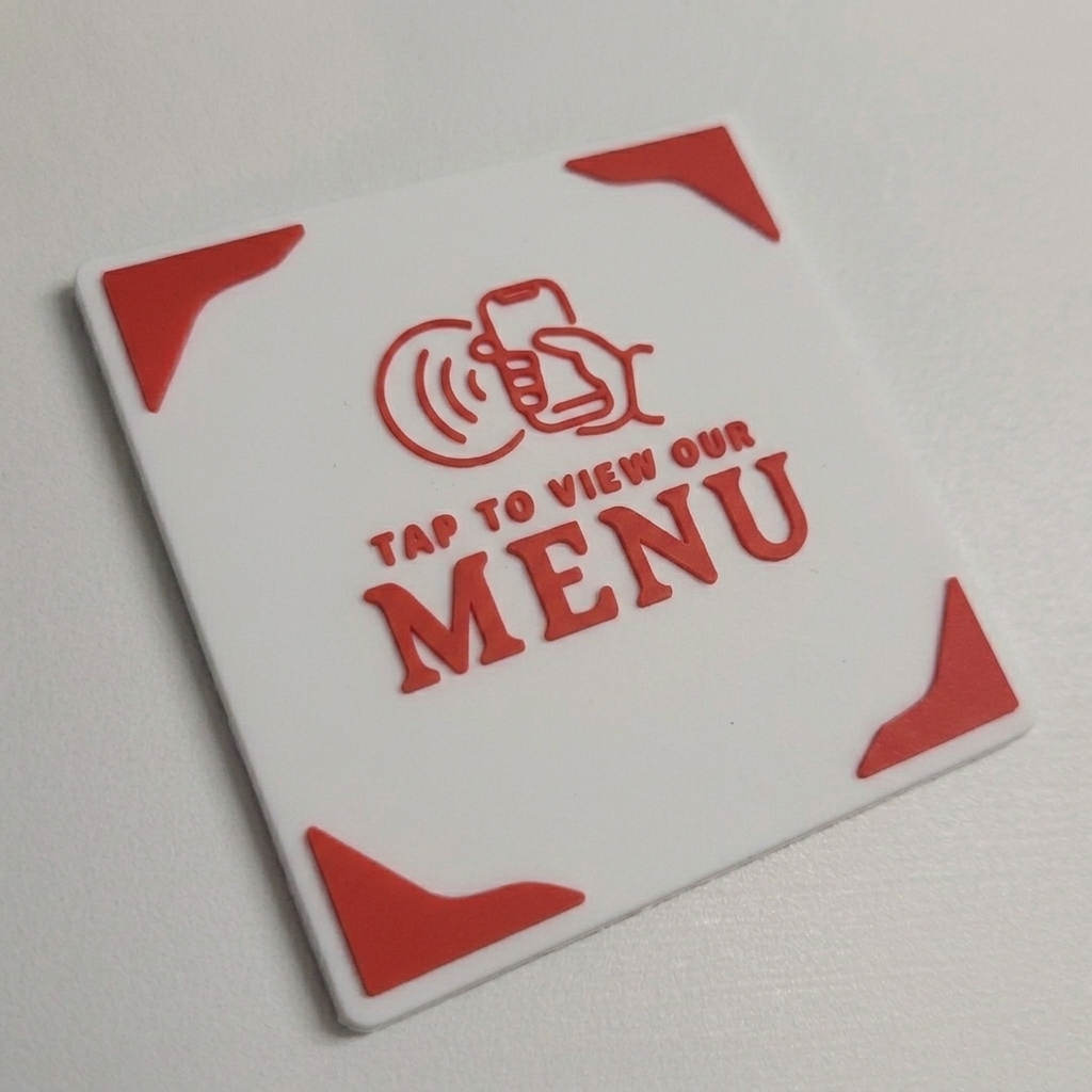 NFC menu sign 3