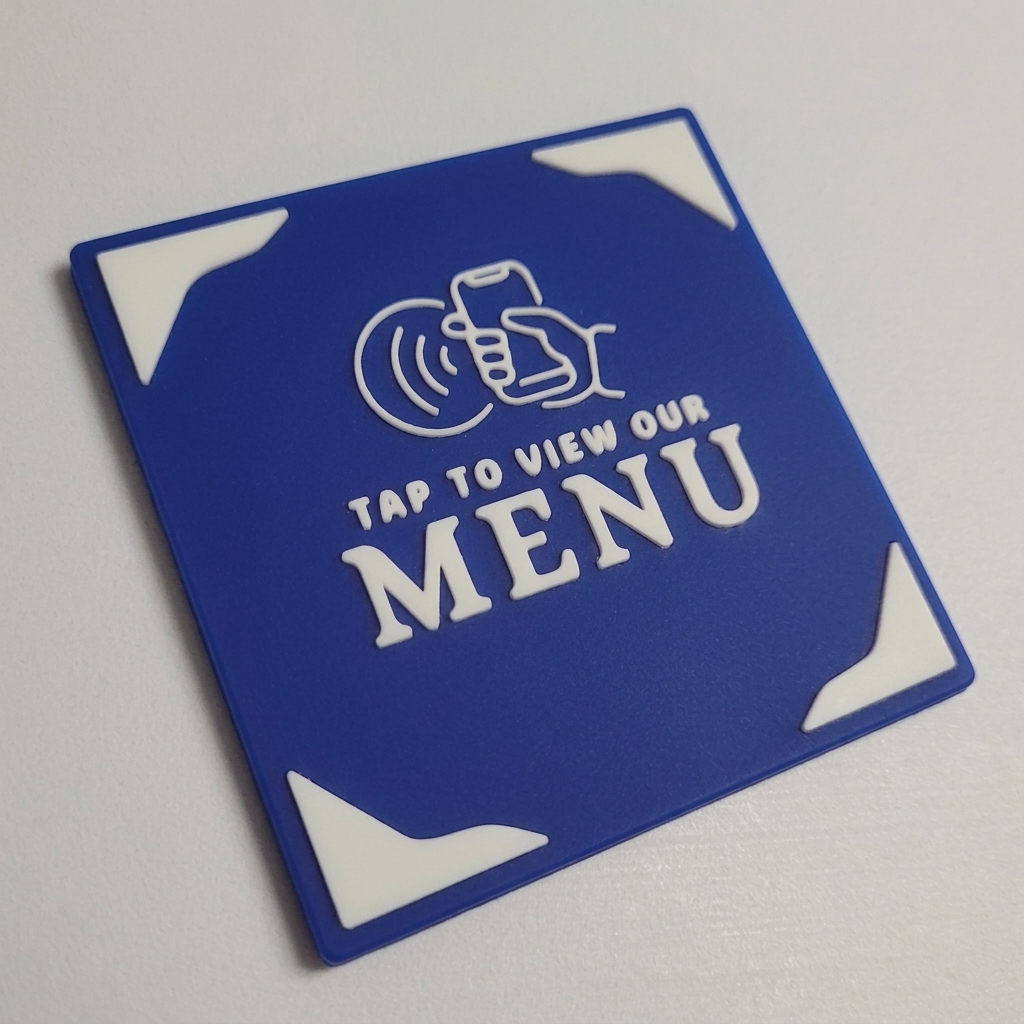 NFC menu sign 6