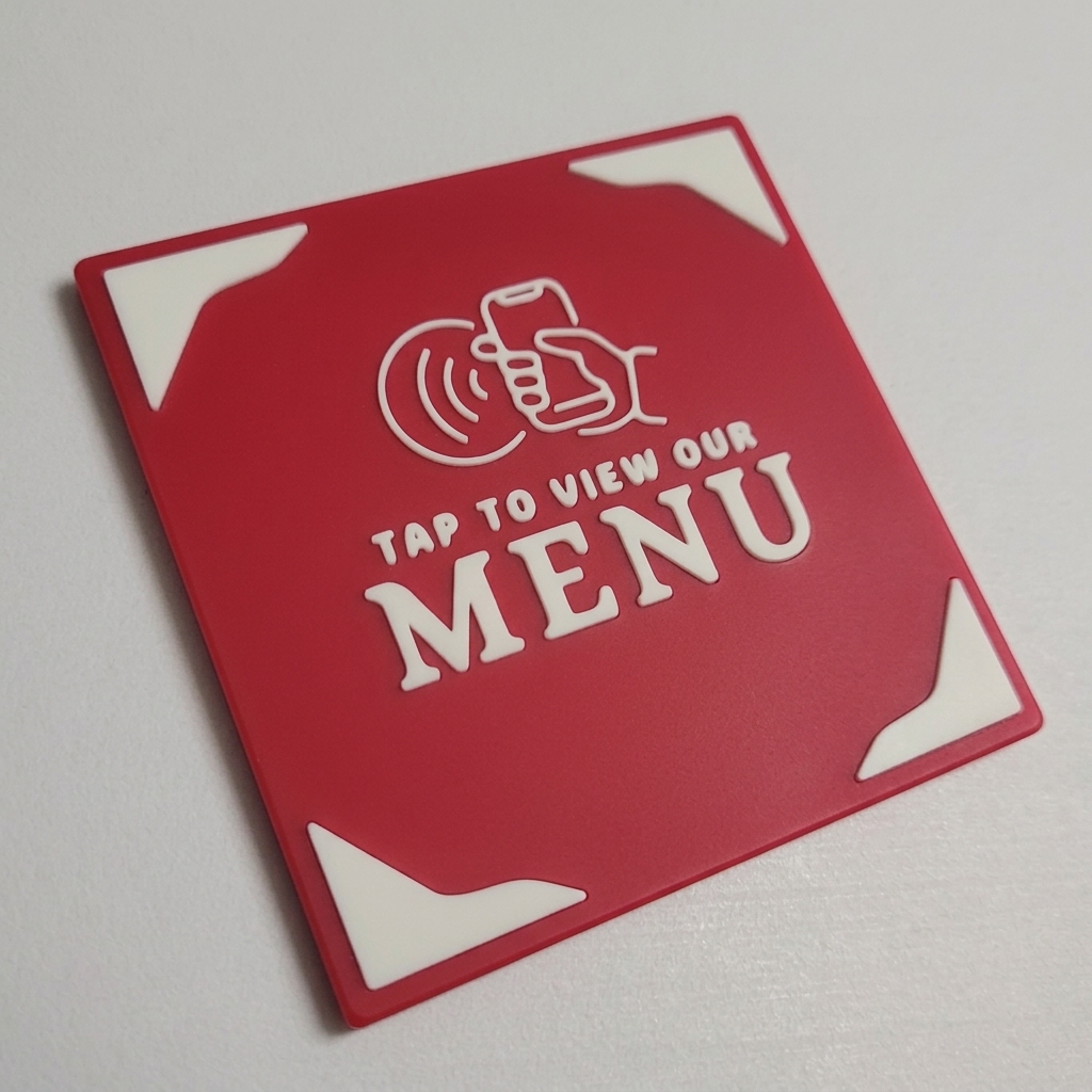 NFC menu sign 5
